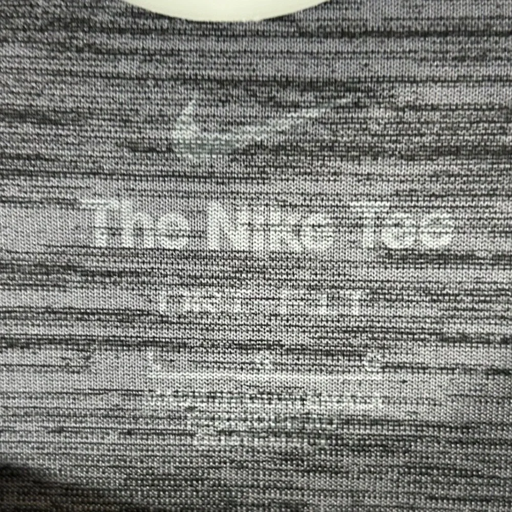 Nike Dri-FIT Pittsburgh Steelers Shirt Mens Large Gray Heathered NFL Tee